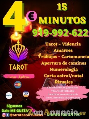 Consulta de tarot a 4 euros